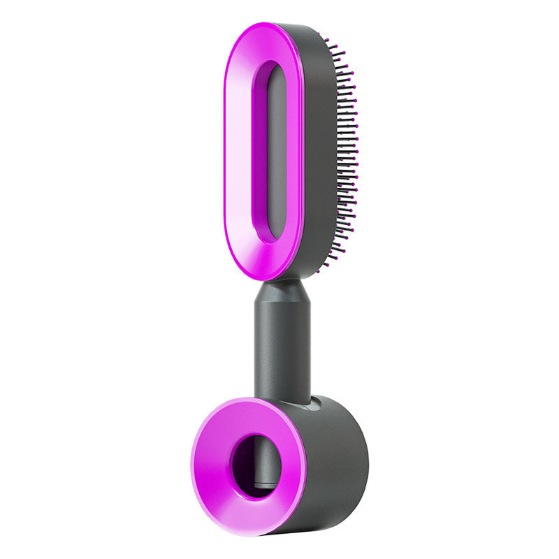 Elegant Self Cleaning Hair Brush